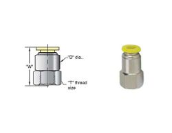 PQ-MC05P, Grade Verschraubung mit Sechskant, 1/8\