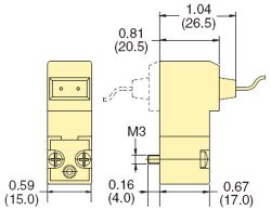 24VDC, 2/2-Wegeventil, Leitungslitzen (300mm), 1.6mm, 2.5Watt, 15mm, normal geschlossen