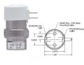 24V, Oxygen Clean, 3/2-Wege Elektromagnetventil, normal geschlossen, Inline-Montage, Kabelfahnen