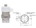 12V, Oxygen Clean, 3/2-Wege Elektromagnetventil, alle Anschlüsse nutzbar, Inline/Block-Montage, Kabelfahnen, M5