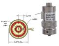 24V, 3/2-Wege Elektromagnetventil, normal geöffnet, Block-Montage, Leitungslitzen, FKM / PFPE, Diode