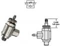 MFC-3B1, #10-32, einstellbares Zuluft-Drosselrückschlagventil, Ausgang 1/16\