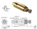 MAR-1-6-M5, einstellbares Druckbegrenzungsventil, einstellbar über Rändelschraube