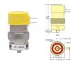 12V, 2/2-Wege Latching Elektromagnetventil, Kabelfahnen, Block-Montage, 0.025\